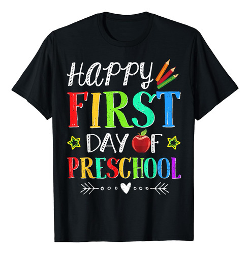 Camiseta Do Primeiro Dia Da Pré-escola, Presente Do Profess