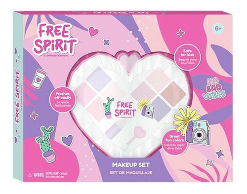 Juego De Maquillaje Makeup Free Spirit Corazón Multiscope