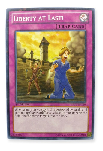 Yugi-oh! -uso Liberty At Last! Bp01-en110 Starfoil