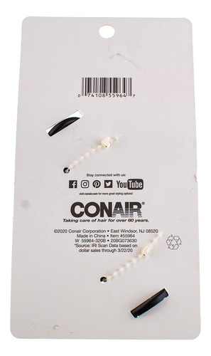 Pinza De Cabello Conair Style And Clip