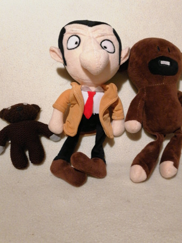 Peluche Mr Bean Y Oso. 