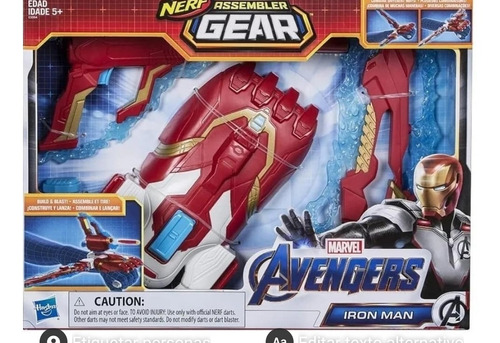 Lanzador Iron Man Nerf