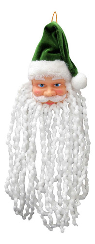 Adorno Colgante De Cabeza De Papá Noel Para Árbol De