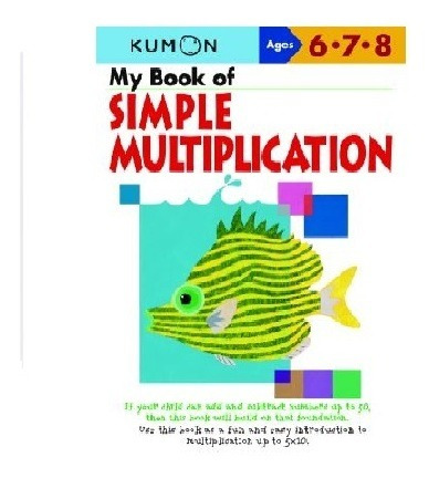 Libro Kumon Mi Libro De Multiplicación Simple