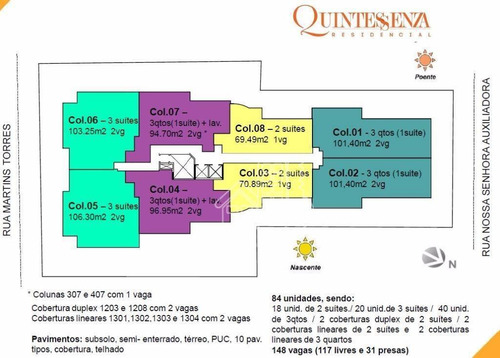 Apartamento Com 2 Dormitórios À Venda, 71 M² Por R$ 648.000,00 - Santa Rosa - Niterói/rj - Ap3845