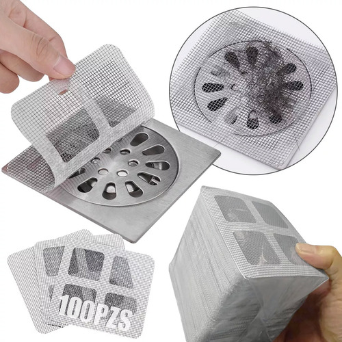 100pz Filtro Coladera Universal Valvula Check Anti Olor 10cm
