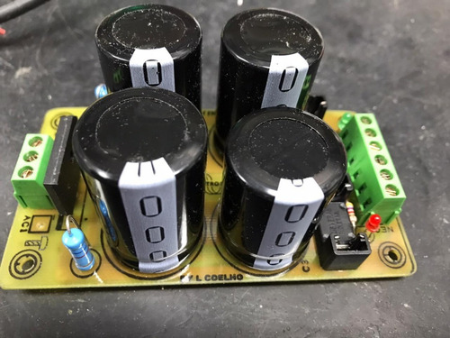 Placa Amplificador Pwt Keor-200/dissipador/fonte/ Prot Dc