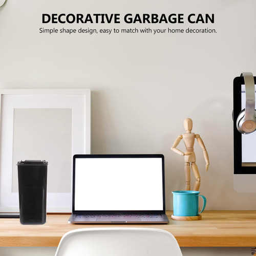 2 Cubos De Basura De Escritorio Multifunción Para Decoración