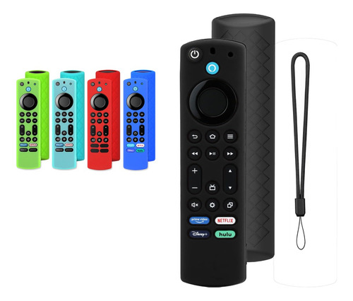 Funda Case Para Amazon Fire Tv Stick 2nd 2023 Control Remoto Negro