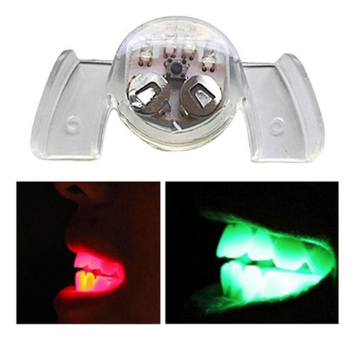 // A Diente Iluminado Boquillas Luminosas Led Iluminan Año