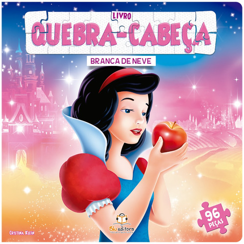 Livro quebra-cabeça: Branca de Neve, de Klein, Cristina. Blu Editora Ltda em português, 2017