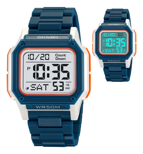 Reloj Deportivo Digital Para Hombre, Pantalla Led