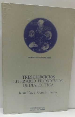 Tres Ejercicios Literario-filosoficos De Moral Usado 8/10