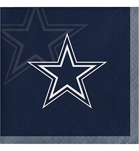 Dallas Cowboys Beverage Napkins, 48 Ct