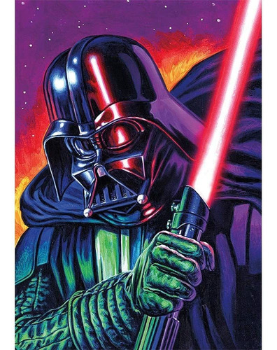 Kit De Pintura 5d Con Diamantes Darth Vader Star Wars