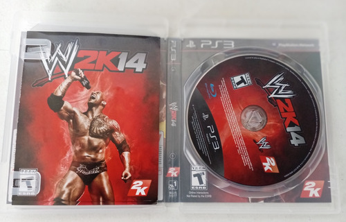Wwe 2k14 Para Playstation 3 Formato Fisico
