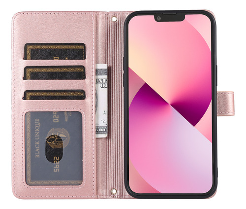 Funda Para Samsung Galaxy A15, A06 Y A16, Tarjetero Con Cremallera, Bolso, Elegante Funda Tipo Cartera