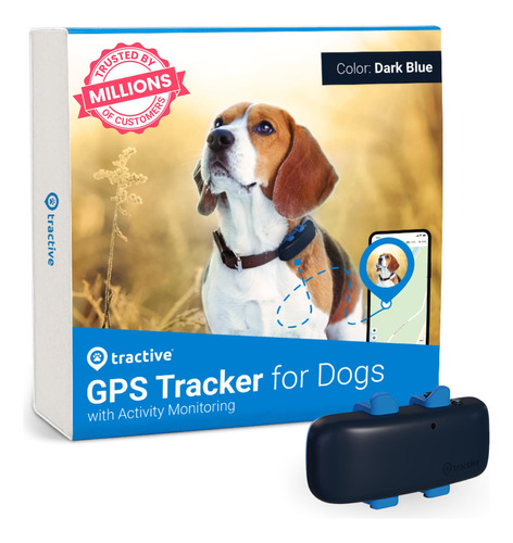 Tractive Rastreador Gps Impermeable Para Perros, Ubicación Y