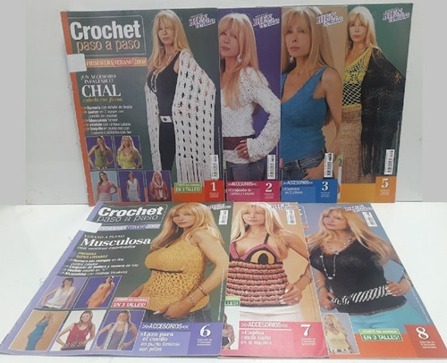 Fascículos Crochet-ediciones Bienvenida-(precio X Lote De 7) (Usado)