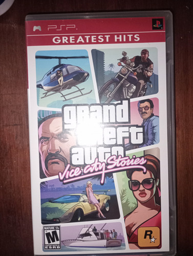 Grand Theft Auto: Vice City Stories Física De Gta Psp (Usado)