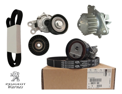 Distribucion + Bomba + Kit Poly V Citroen C3 Aircross 1.5 N