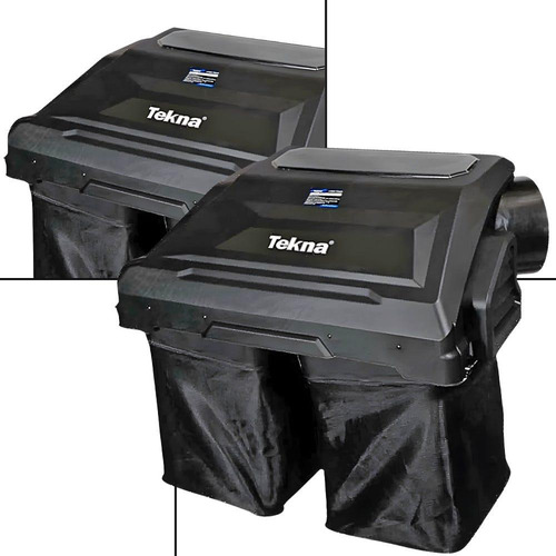 Recolhedor Para Trator De Grama 17 A 19 Hp 230 Litros Tekna