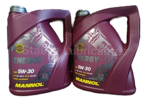 2 Bidones Aceite Mannol Energy 5w30 X5l -sintetico- (aleman)