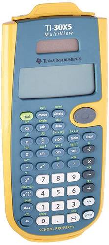 Texas Instruments Ti-30xs Multiview Maestro Pack Kit, Amaril