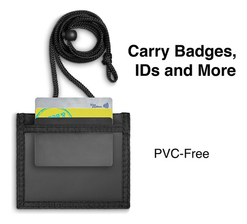 Id Badge Holders Staples 886003 10/pk 11.4cm H X 12.7cm W