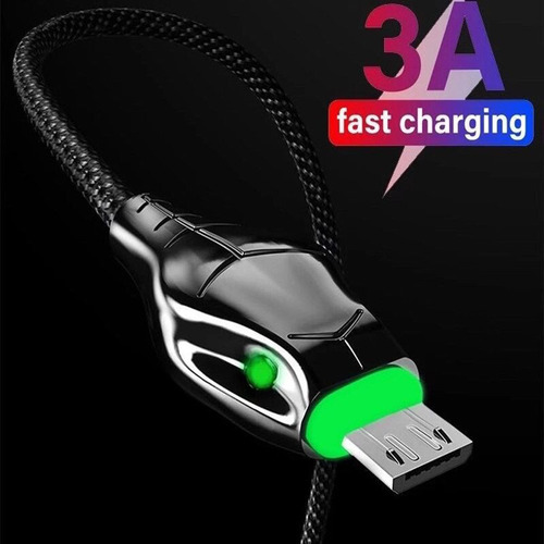 Apple 1 M - Zinc Alloy Serpentine Led Charging Cable 5a