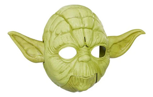 Máscara Electrónica Star Wars Yoda Con Efectos + Grogu Baby