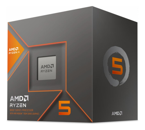Procesador Amd Ryzen 5 8600g S-am5 C/graficos C/fan Stealth