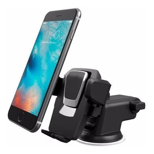 Suporte Celular Gps Carro Veicular Trava Automática Tomate