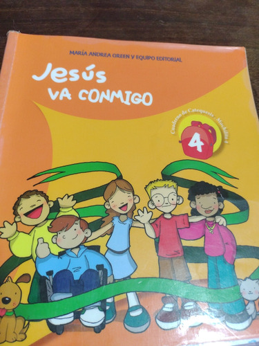 Jesus Va Conmigo 4. Catequesis. Ed. Sendero. Usado. Olivos.