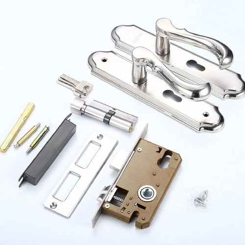 Cerradura De Puertade Acero Inoxidable Silent Room Door Lock