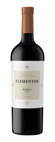 Vino Elementos Malbec Bodega El Esteco