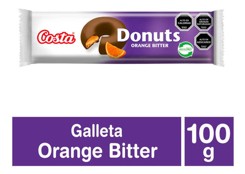Galletas Costa Donuts Orange Bitter 100 G