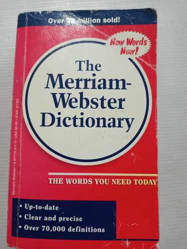 The Merriam Webster Dictionary Diccionario Idioma Inglés
