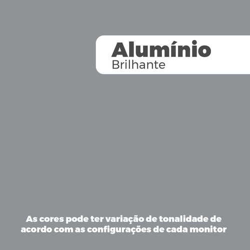 Tinta Esmalte Sintético Eucalar Aluminio 3,6l Eucatex