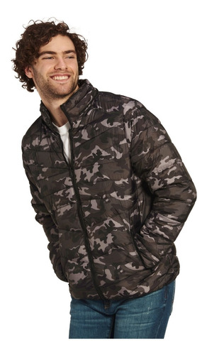 Chamarra Thats Hot Bhi2105111 Camuflaje Con Capucha Hombre 