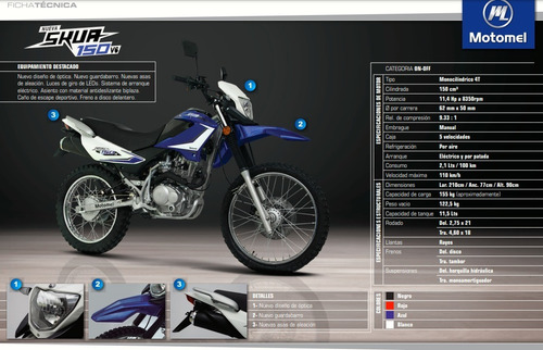 Imagen 22 de 22 de Motomel Skua 150