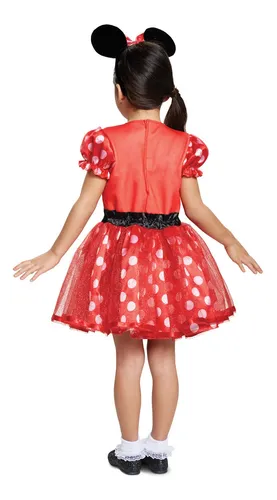 Disfraz Talla 12 18 Meses Para Bebé De Minnie Mouse Rojo