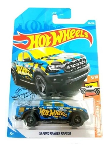 Hot Wheels Carro Camioneta Ford Ranger Raptor 2019 Pickup