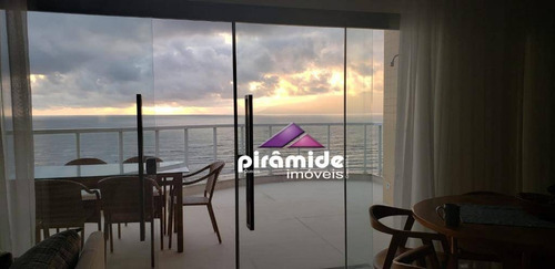 Imagem 7 de 30 de A Cobertura Dos Seus Sonhos, Vista Mar Total, 3 Dormitórios / 2 Suítes À Venda, 184 M² Por R$ 2.500.000 Frente À Linda Praia Indaiá, Caraguatatuba/sp - Co0153