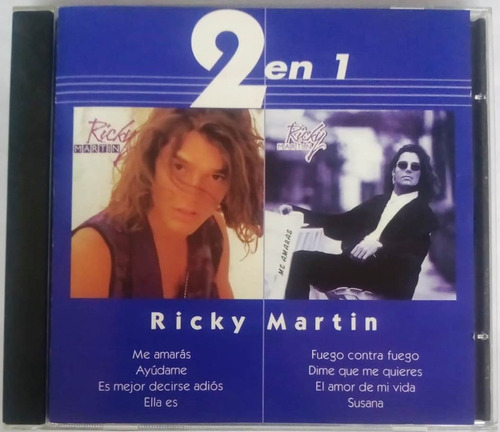 Ricky Martin - 2 En 1 Ricky Martin Cd