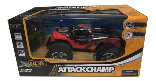 Camioneta 4x4 Attack Champ 1:24 - Radio Control - Xq