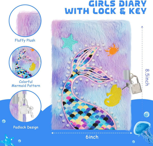 Y Dibujos Animados Con Cerradura Niños Lindo Portátil