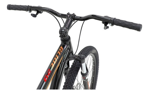 Mountain bike OX Glide 2018 aro 29 17" 21v freios de disco mecânico câmbios Shimano TZ31 y Shimano Tz 30 cor preto/laranja