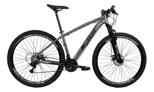 Bicicleta Aro 29 Ksw Xlt 2019 Alum Câmbios Shimano 24v Disco Cor Grafite/preto Tamanho Do Quadro 21