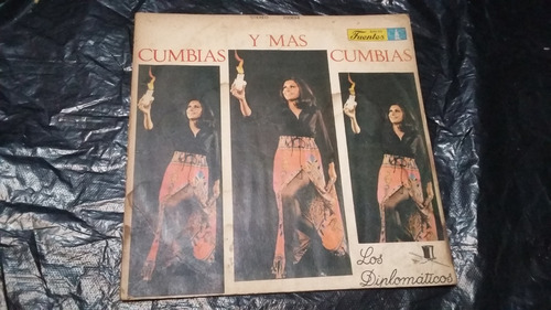 Los Diplomaticos Cumbias Y Mas Cumbias Lp Vinilo Cumbia